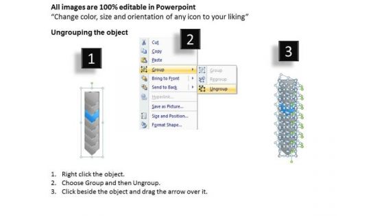 Strategy Ppt Escalation 7 State Diagram Represented By Arrow 4 Graphic