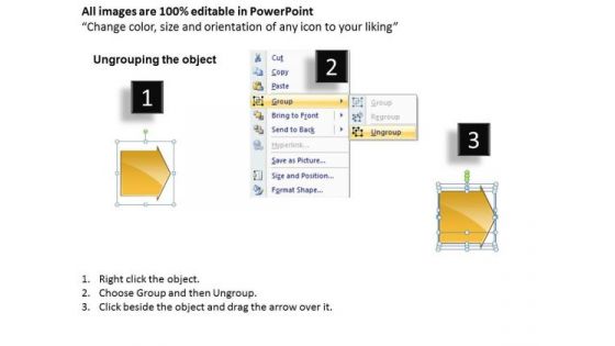 Strategy Ppt Template Arrow Process 7 State Diagram Business PowerPoint 2 Image