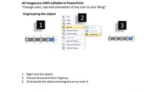 Strategy Ppt Template Linear Flow 8 Stages Style1 Communication Skills PowerPoint 9 Image