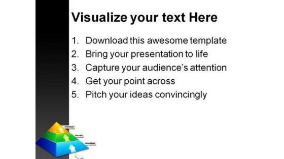 Strategy Pyramid Business PowerPoint Templates And PowerPoint Backgrounds 0211