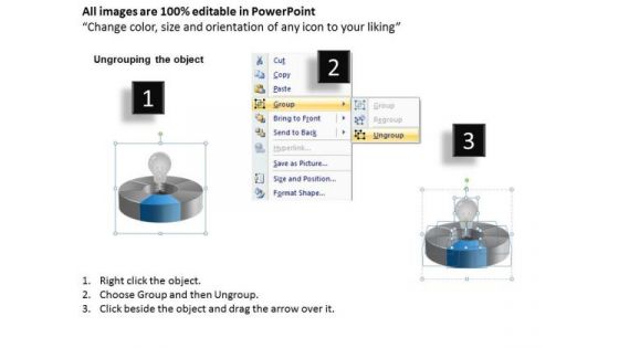 Strategy With Creative Ideas 7 Stages Business Executive Summary PowerPoint Templates