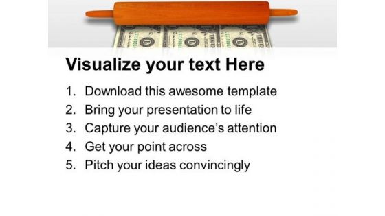 Stretching American Currency Money PowerPoint Templates And PowerPoint Themes 1112