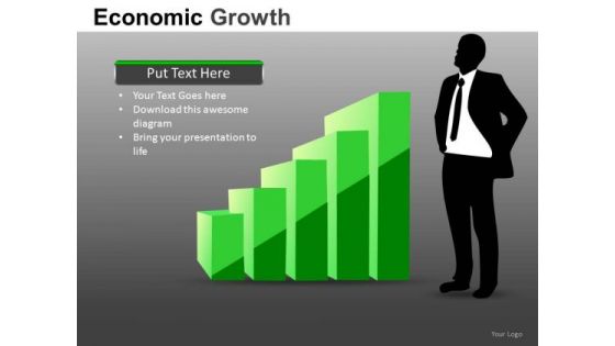 Strong Financial Leadership PowerPoint Templates