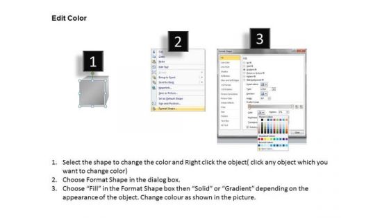 Structure 3d Cubes Process PowerPoint Slides And Ppt Diagram Templates