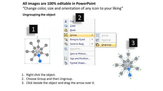 Structured Networking Process Diagram 7 Stages Business Plan PowerPoint Slides