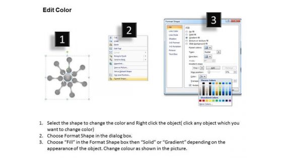 Structured Networking Process Diagram 7 Stages Ppt Security Business Plan PowerPoint Slides