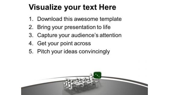 Students In Classroom Education Concept PowerPoint Templates Ppt Backgrounds For Slides 0113