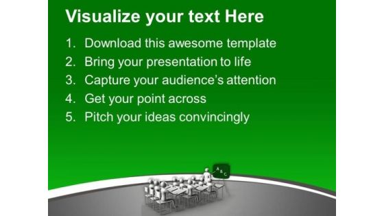 Students In Classroom Education Concept PowerPoint Templates Ppt Backgrounds For Slides 0113