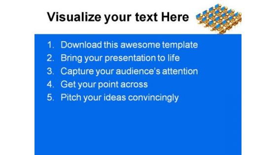 Students With Laptop Education PowerPoint Themes And PowerPoint Slides 0711