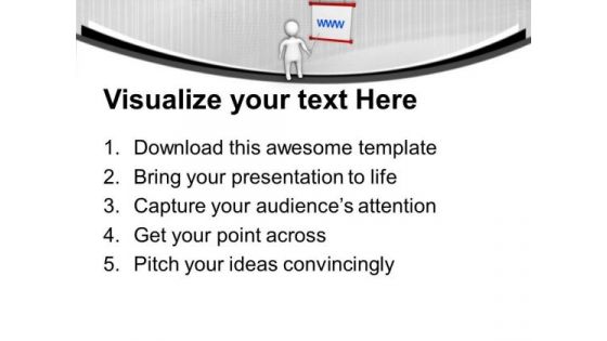 Study The World Wide Web PowerPoint Templates Ppt Backgrounds For Slides 0613