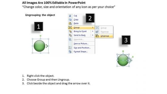 Subsequent Arrow Process 6 Stages Flowcharts PowerPoint Slides