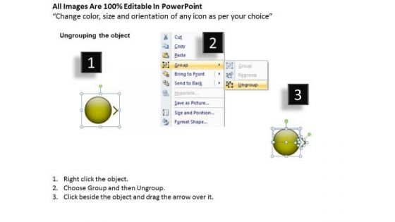 Subsequent Arrow Process 6 Stages Network Mapping Freeware PowerPoint Slides