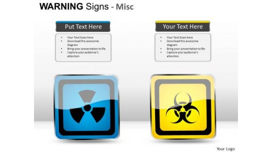 Substances Warning Signs PowerPoint Slides And Ppt Template Diagrams