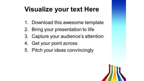 Success Arrows Global PowerPoint Templates And PowerPoint Themes 0512