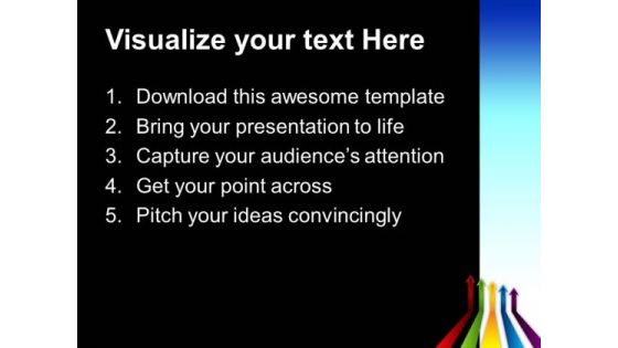 Success Arrows Global PowerPoint Templates And PowerPoint Themes 0512