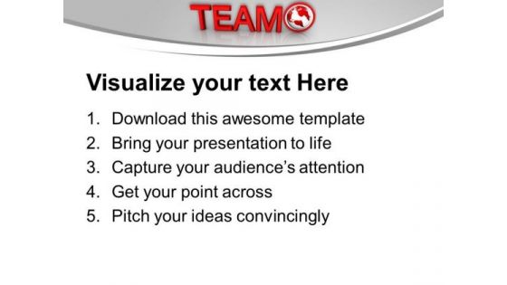 Success At Forefront Business Concept PowerPoint Templates Ppt Backgrounds For Slides 0313