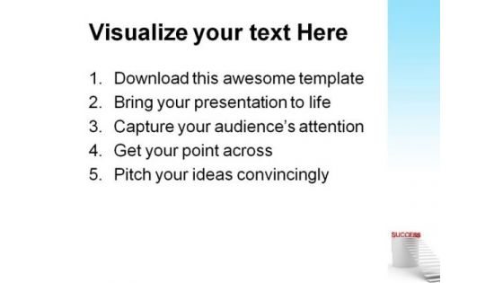 Success Business Leadership PowerPoint Templates And PowerPoint Backgrounds 0811
