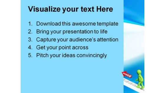 Success Business PowerPoint Template 0910