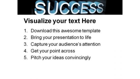 Success Business PowerPoint Themes And PowerPoint Slides 0611