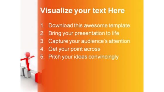 Success Concept Business PowerPoint Backgrounds And Templates 1210