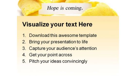 Success Cookie Business PowerPoint Templates And PowerPoint Backgrounds 0211