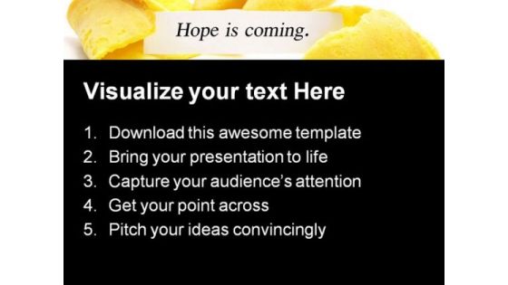 Success Cookie Business PowerPoint Templates And PowerPoint Backgrounds 0211