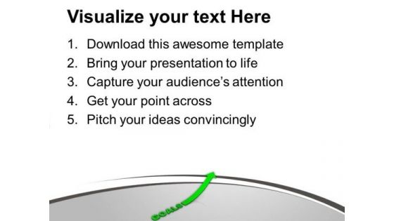Success Depends On Hard Work And Goal PowerPoint Templates Ppt Backgrounds For Slides 0613