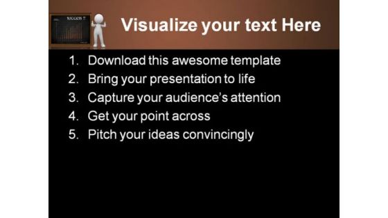 Success Future Metaphor PowerPoint Backgrounds And Templates 1210