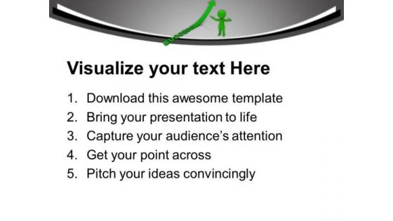 Success Graph Depends On Hardwork PowerPoint Templates Ppt Backgrounds For Slides 0713