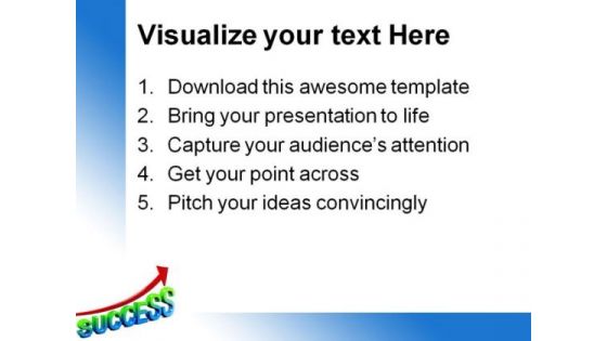 Success In Business Sales PowerPoint Templates And PowerPoint Backgrounds 1011