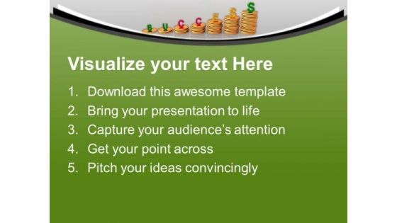 Success Is A Gradual Process In Business PowerPoint Templates Ppt Backgrounds For Slides 0513