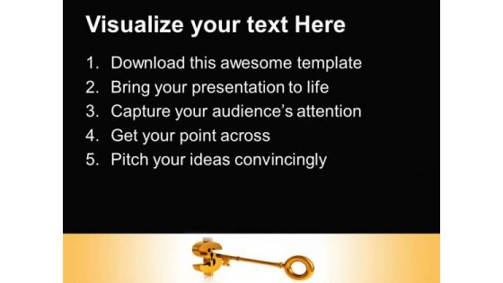 Success Key Business PowerPoint Templates And PowerPoint Themes 0912
