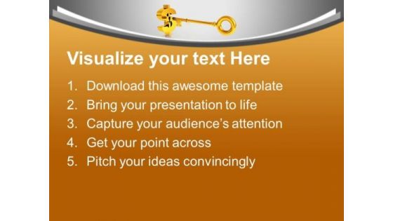 Success Key Business PowerPoint Templates Ppt Backgrounds For Slides 1212