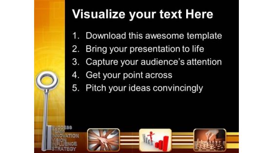 Success Key Security PowerPoint Templates And PowerPoint Themes 1012