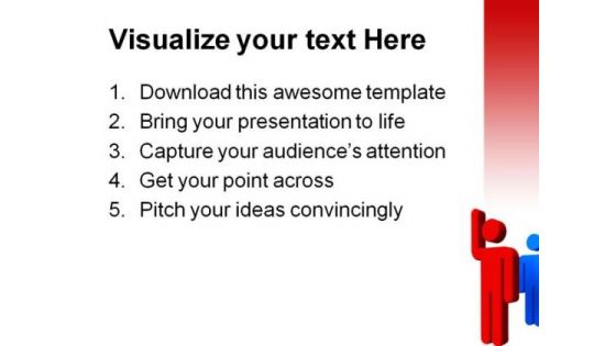 Success Leadership PowerPoint Templates And PowerPoint Backgrounds 0411