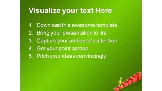 Success Leadership PowerPoint Templates And PowerPoint Backgrounds 0711
