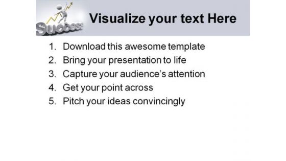 Success Man Business PowerPoint Themes And PowerPoint Slides 0711