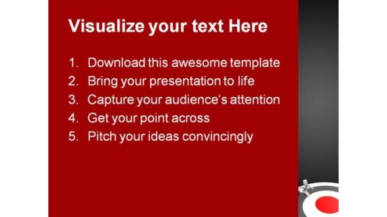 Success Metaphor PowerPoint Templates And PowerPoint Backgrounds 0811