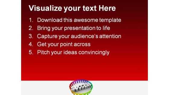 Success People Business PowerPoint Templates And PowerPoint Backgrounds 0811
