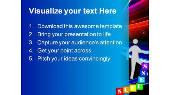 Success People PowerPoint Template 0510