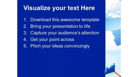 Success Percentage Graph Business PowerPoint Templates Ppt Backgrounds For Slides 1212