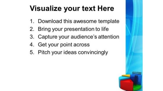 Success Pie Chart Concept Global PowerPoint Templates And PowerPoint Themes 0612