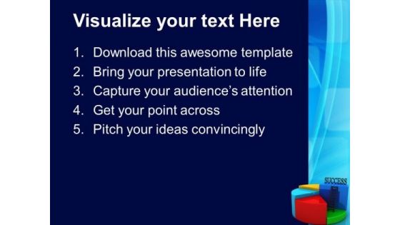 Success Pie Chart Concept Global PowerPoint Templates And PowerPoint Themes 0612