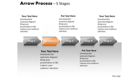 Success Ppt Arrow Process 5 Power Point Stage Style 1 Project Management PowerPoint 3 Graphic