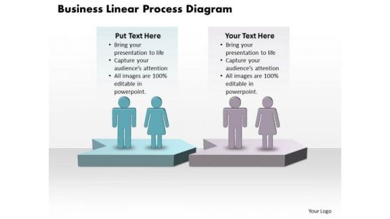 Success Ppt Template World Business PowerPoint Charts Linear Process Diagram 2 Design