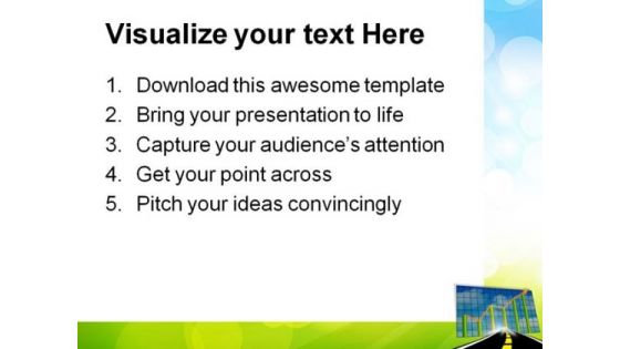 Success Way Business PowerPoint Templates And PowerPoint Backgrounds 0811