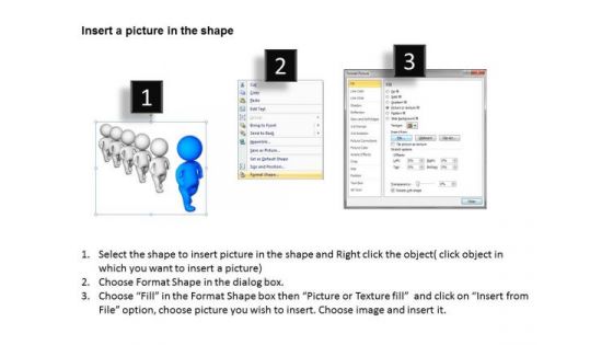Successful Business Men Leader With His Team PowerPoint Presentations Slides