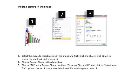 Successful Business People Time To Reach With Ladder PowerPoint Templates