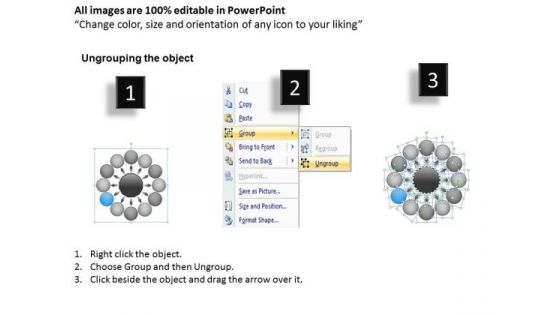 Successful Business PowerPoint Templates Free Download Plan Ppt 10 Gear Network Slides