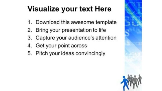 Successful Person With Leadership Skills PowerPoint Templates Ppt Backgrounds For Slides 0513